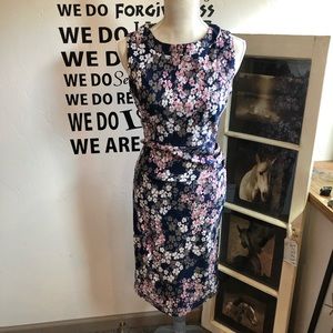 Fitted floral Easter dress